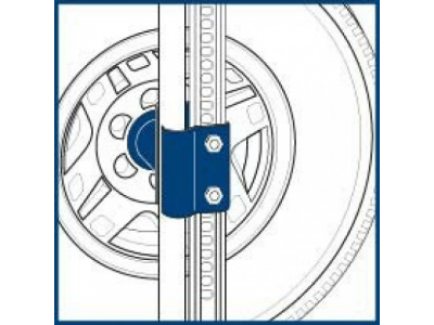 Устройство для крепления реечного домкрата к запасному колесу Stels