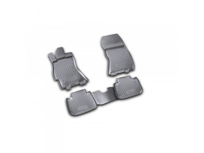 Коврики в салон SUBARU Legacy 01/2010->, 4 шт. (полиуретан)