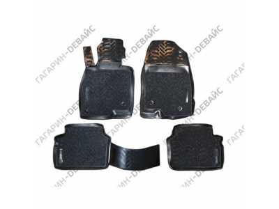 Коврики салона полиуретановые всесезонные "AILERON" 60918 MAZDA 3 (2013-)