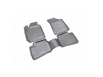 Коврики в салон HYUNDAI Elantra, 2007-2010, 4 шт. (полиуретан)