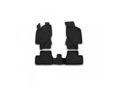 Коврики в салон LADA Kalina 2004->, 4 шт. (полиуретан)