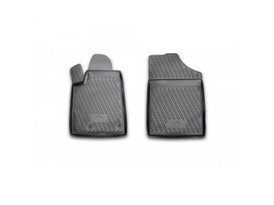 Коврики в салон PEUGEOT Partner 06/2008->, 2 шт. (полиуретан)