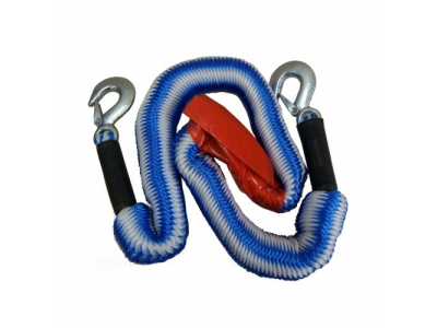 Трос буксировочный эластичный, 2 т, 16 мм, MAX:4 м