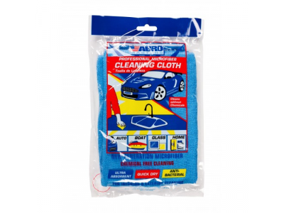 Салфетка протирочная из микрофибры ABRO MASTERS (синяя), 38х40 см