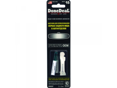 Адгезив для приклеивания зеркал заднего вида и автоотделки