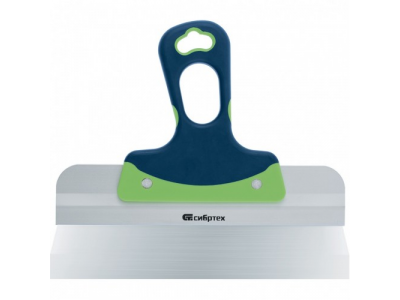 Шпатель фасадный, нержавеющая сталь, 300 мм, двухкомпонентная ручка Сибртех