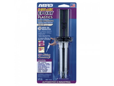 Клей эпоксидный для пластика в шприце Премиум, 14 мл