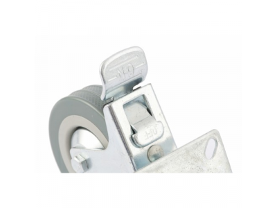 Колесо поворотное с тормозом d-50 мм., крепление платформенное СИБРТЕХ