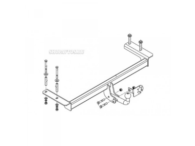 Фаркоп на Citroen C4 хэтчбек/седан 2010г.-по н.в.