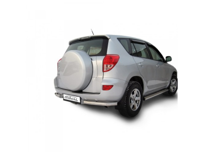 Защита заднего бампера "уголки" Arbori d57 TOYOTA RAV-4 2006-2009