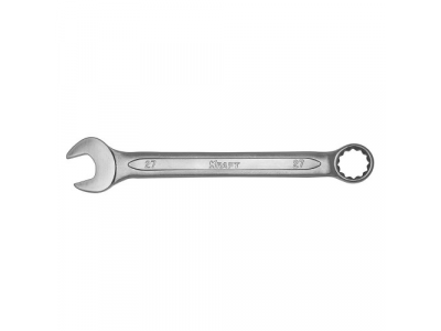Ключ комбинированный 27 мм (Cr-V; холодный штамп, холдер)
