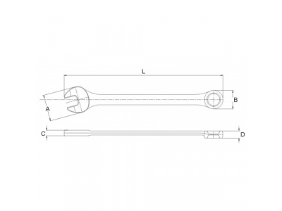 Ключ комбинированный 34мм