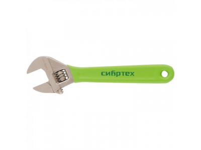 Ключ разводной 200 мм, никелированный //СИБРТЕХ