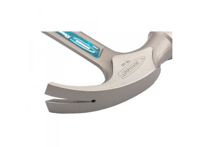 Молоток-гвоздодер, 450 г, цельнокованый, трехкомпонентная рукоятка// GROSS