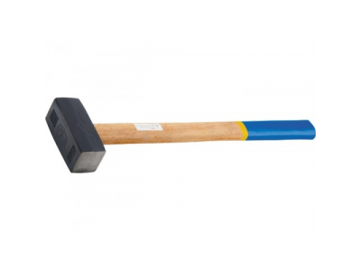 Кувалда, 5000 г, кованая головка, деревянная рукоятка// СИБРТЕХ