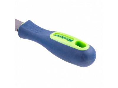 Напильник, 150 мм, плоский, двухкомпонентная рукоятка, №2 Сибртех