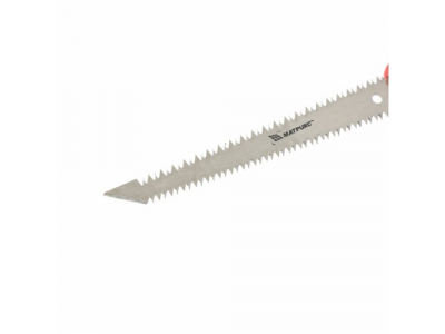 Ножовка по гипсокартону, 180 мм, две рабочие кромки полотна, двухкомпонентная рукоятка MATRIX