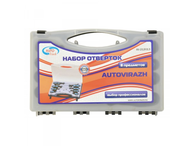 Набор отверток в кейсе CrV