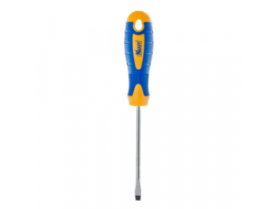Отвертка шлицевая 6х150 ( Cr-V; двухкомп. рукоятка; намагничен. наконечник)