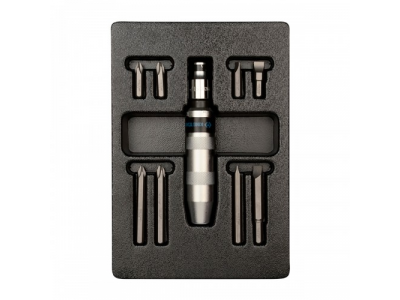 Набор отвертка ударная 5/16" с принадлежностями, ложемент, 6 предметов, KING TONY