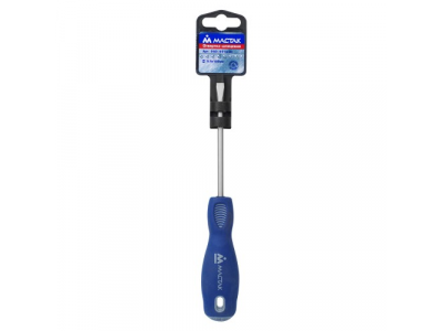 Отвертка шлицевая Slotted 5.5х100 мм, держатель, МАСТАК