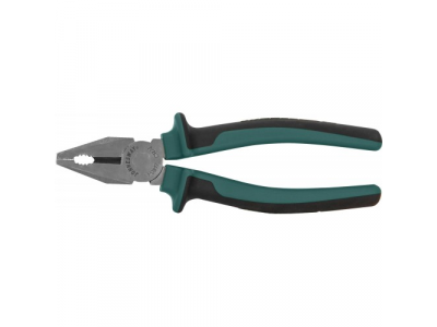 Пассатижи с двухкомпонентными рукоятками 7", P0817 JONNESWAY