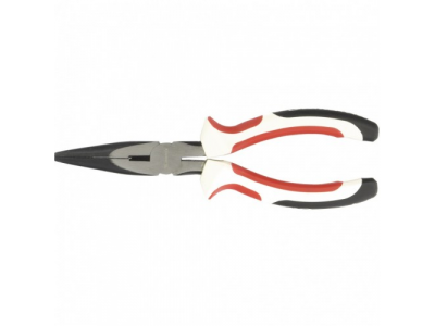 Длинногубцы прямые Premium, 180 мм, трехкомпонентные рукоятки Matrix