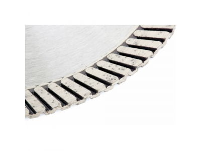 Диск алмазный ф 230х22,2 мм., турбо, сухое резание GROSS