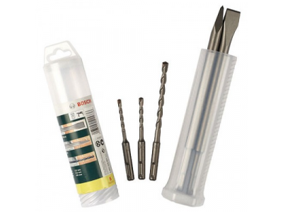 Набор буров Bosch 5/6x110; 8x160, пика 250мм, зубило 20x250мм