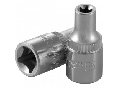 Головка торцевая 1/4"DR внешний TORX® Е-6, S06H206 JONNESWAY