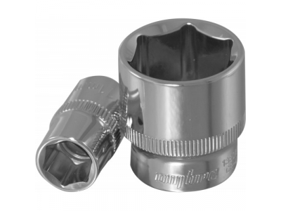 Головка торцевая шестигранная 3/8" DR 19мм, Ombra 138019