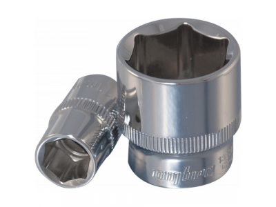 Головка торцевая шестигранная 3/8" DR 18мм, Ombra 138018