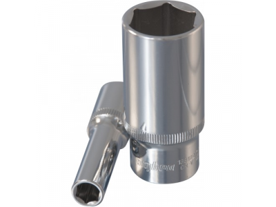 Головка торцевая шестигранная глубокая 3/8" DR 19мм, Ombra 138119