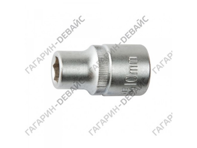 Головка торцевая "APELAS" CS-4SK10CB: 1/2" DR 6-гранная 10мм