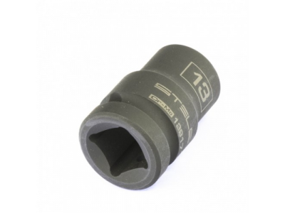 Головка ударная шестигранная, 13 мм, 1/2, CrMo Stels