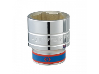 Головка торцевая стандартная шестигранная 3/4", 39 мм, KING TONY