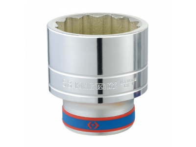 Головка торцевая стандартная двенадцатигранная 1", 60 мм, KING TONY