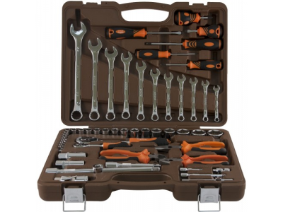 Универсальный набор инструмента, 55 предметов, Ombra OMT55S