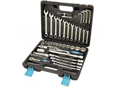 Набор инструмента 77 предм. 1/2" 1/4"DR, CrV