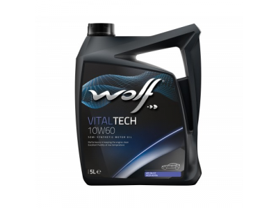 Моторное масло WOLF VITALTECH 10W60 5L