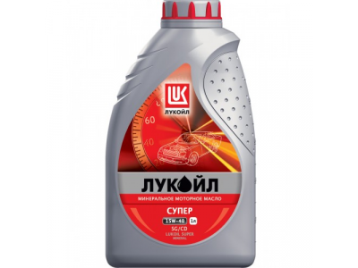 ЛУКОЙЛ СУПЕР SAE 15W-40, API SG/CD