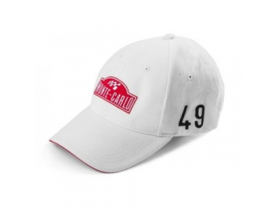 Бейсболка Skoda Baseball Cap, Monte-Carlo, White