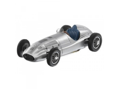 Модель Mercedes-Benz 1.5-litre race car, W165, 1939, Silver, Scale 1:43