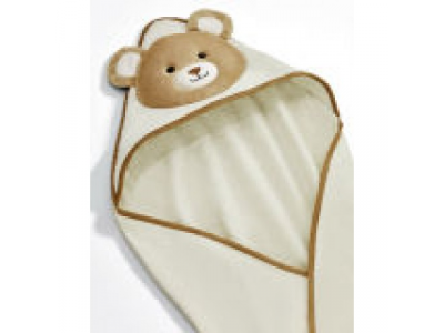 Детское полотенце-капюшон Mercedes-Benz Carl Hooded Towel, Cream / Beige