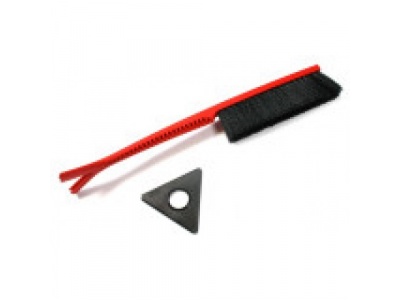 Щетка для снега со скребком Audi Ice Scraper with Snow Brush, Red/Black