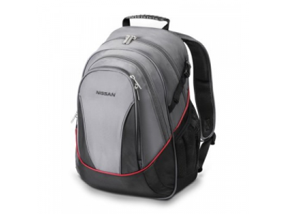 Рюкзак Nissan Large Backpack, Grey-Black, артикул 999SR23670