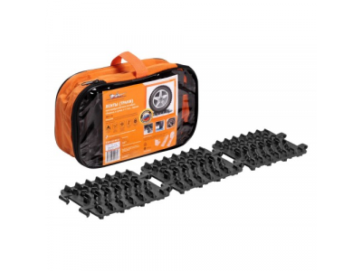 Ленты (траки) противобуксовочные-антибукс, сборные, в сумке, к-т 3 шт., черные