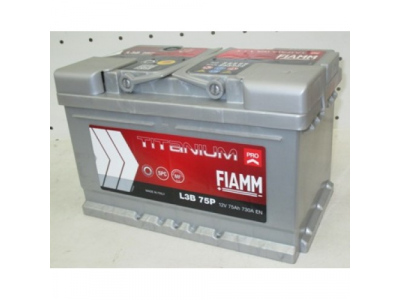 Аккумулятор 6ст - 75 (Fiamm) серия Titanium Pro низк. оп