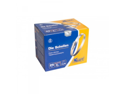 Хомут червячный 70-90 мм OBERKRAFT