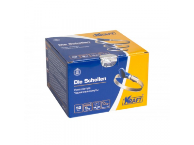 Хомут с ключом 16-27 мм OBERKRAFT